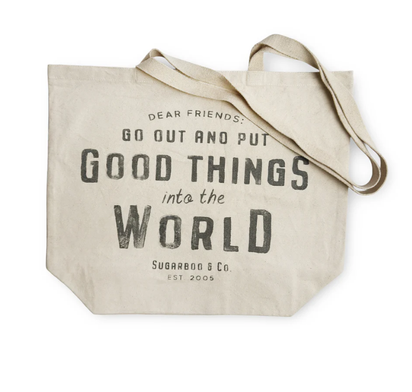 Go out and Put Good Things into the Worldest.2005 Canvas Promotote