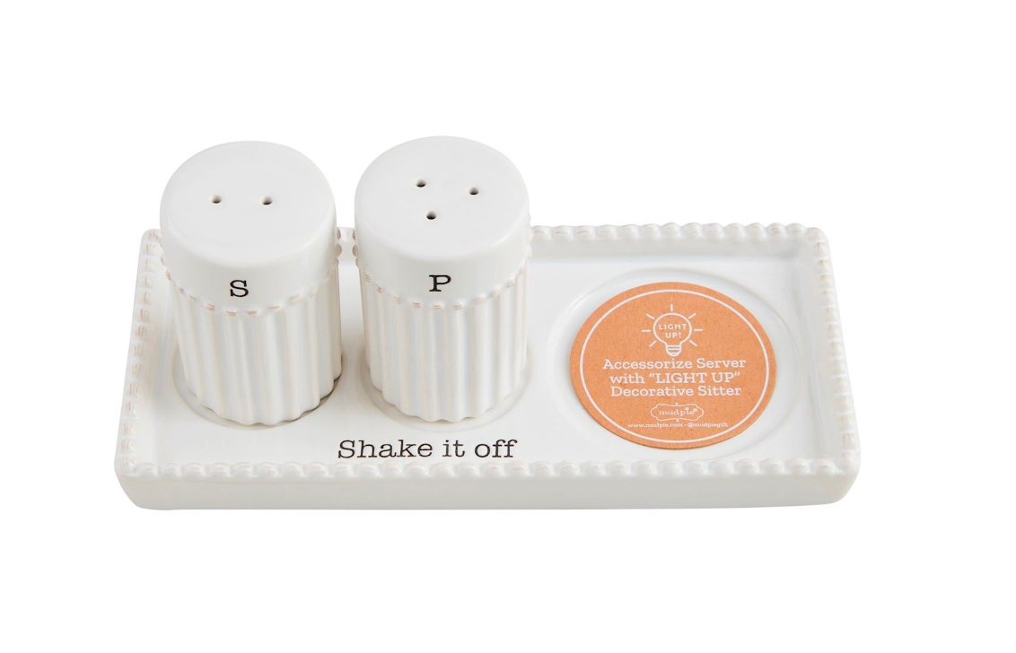 Salt & Pepper Accessory Tray Set