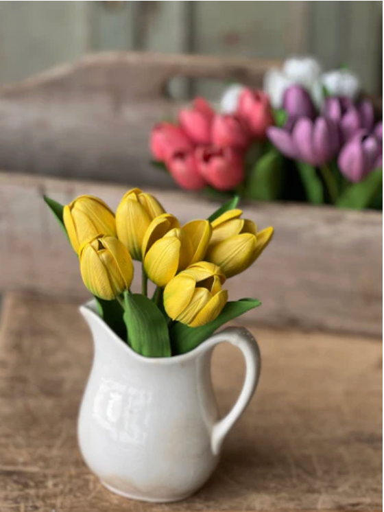 8.5" Poppet Tulip Bundle | Yellow