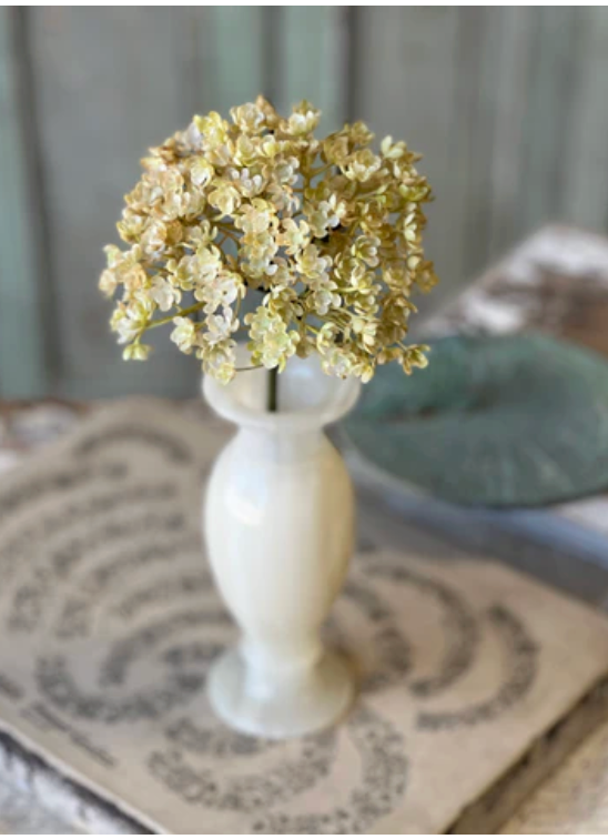 12" Whisper Bud Spray | Cream