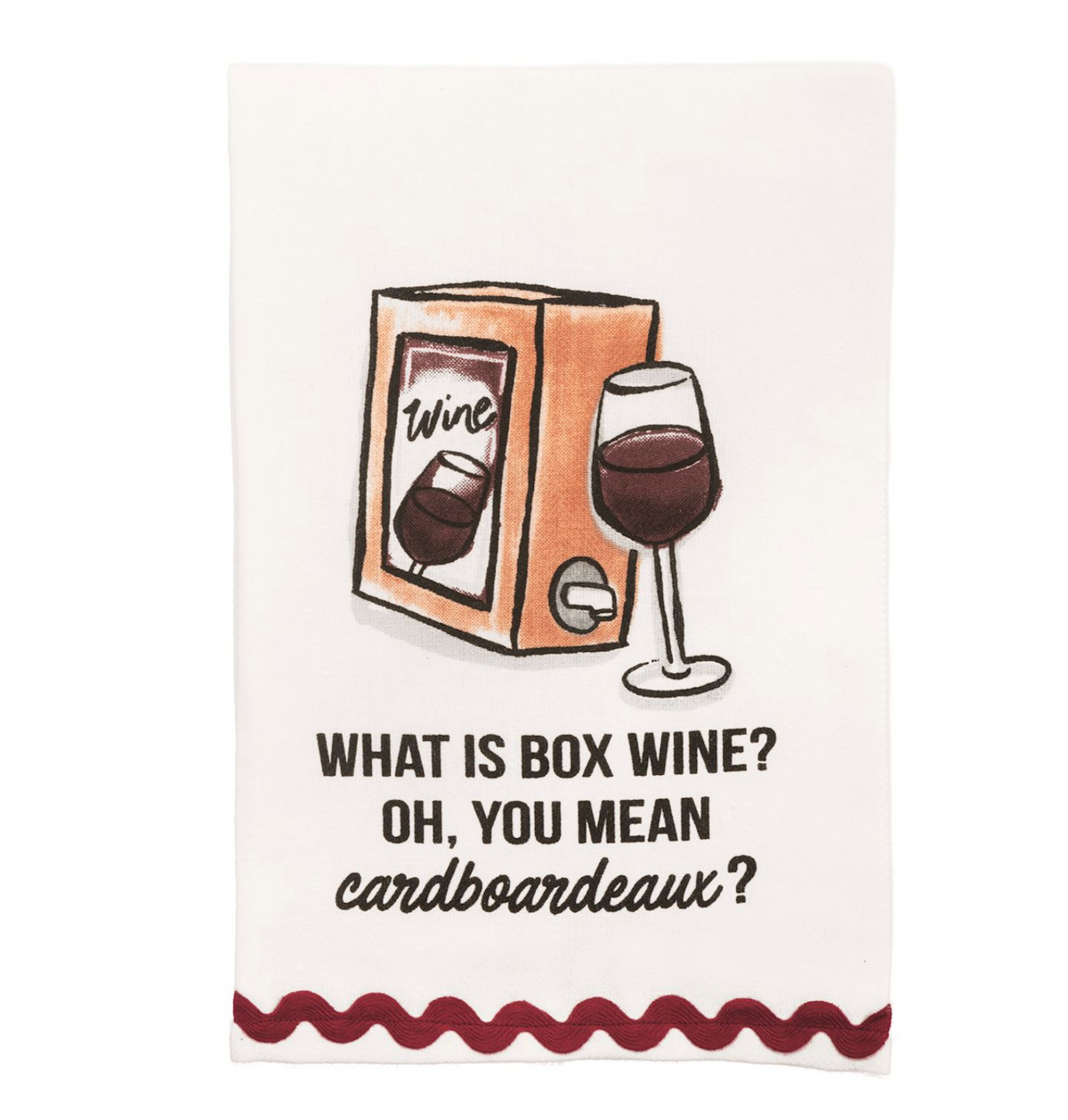 Box Wine Bar Trim Towel