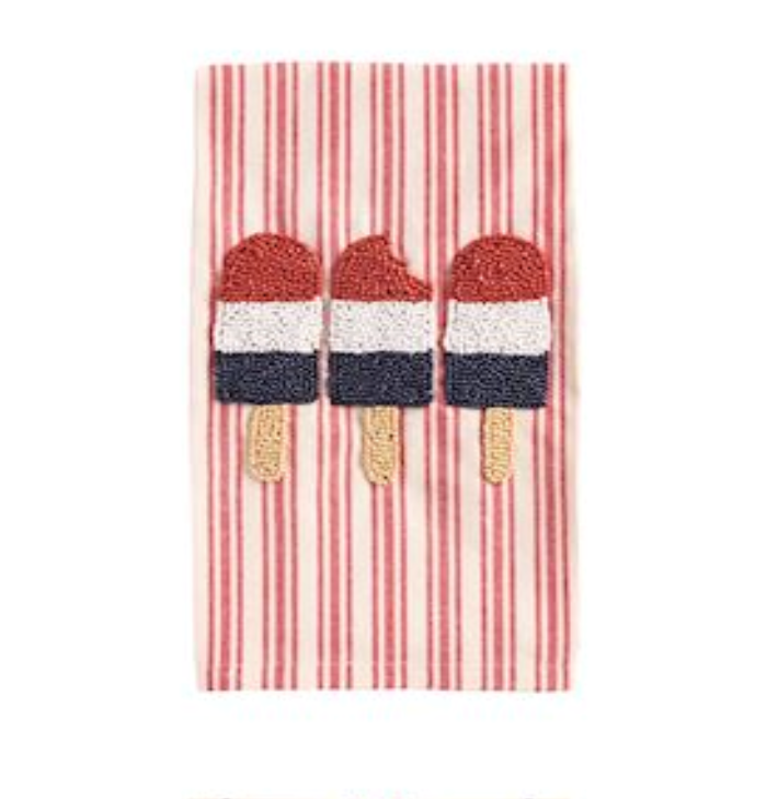 Ice Pop Beaded Towel