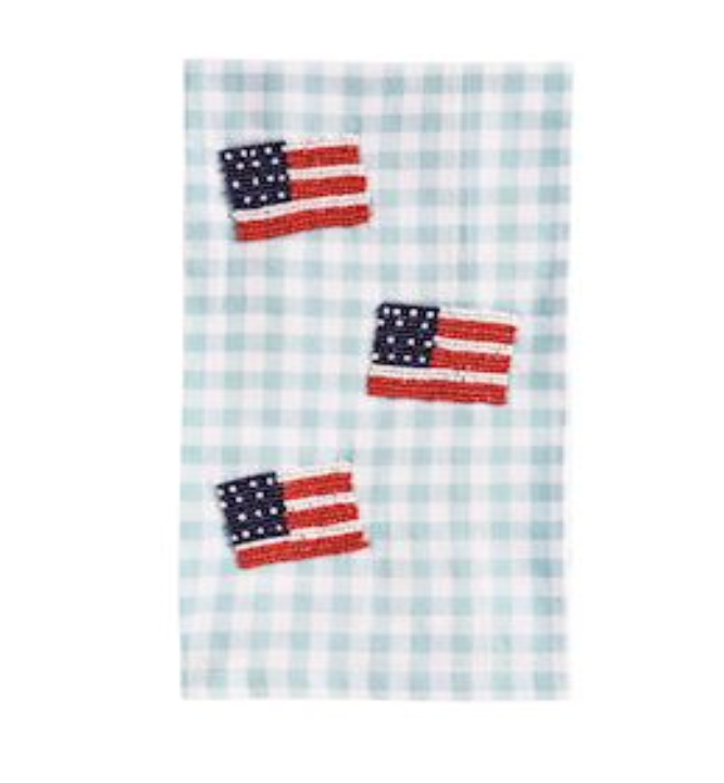 Flags  Beaded Towel