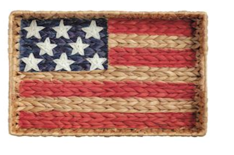 Woven Flag Tray