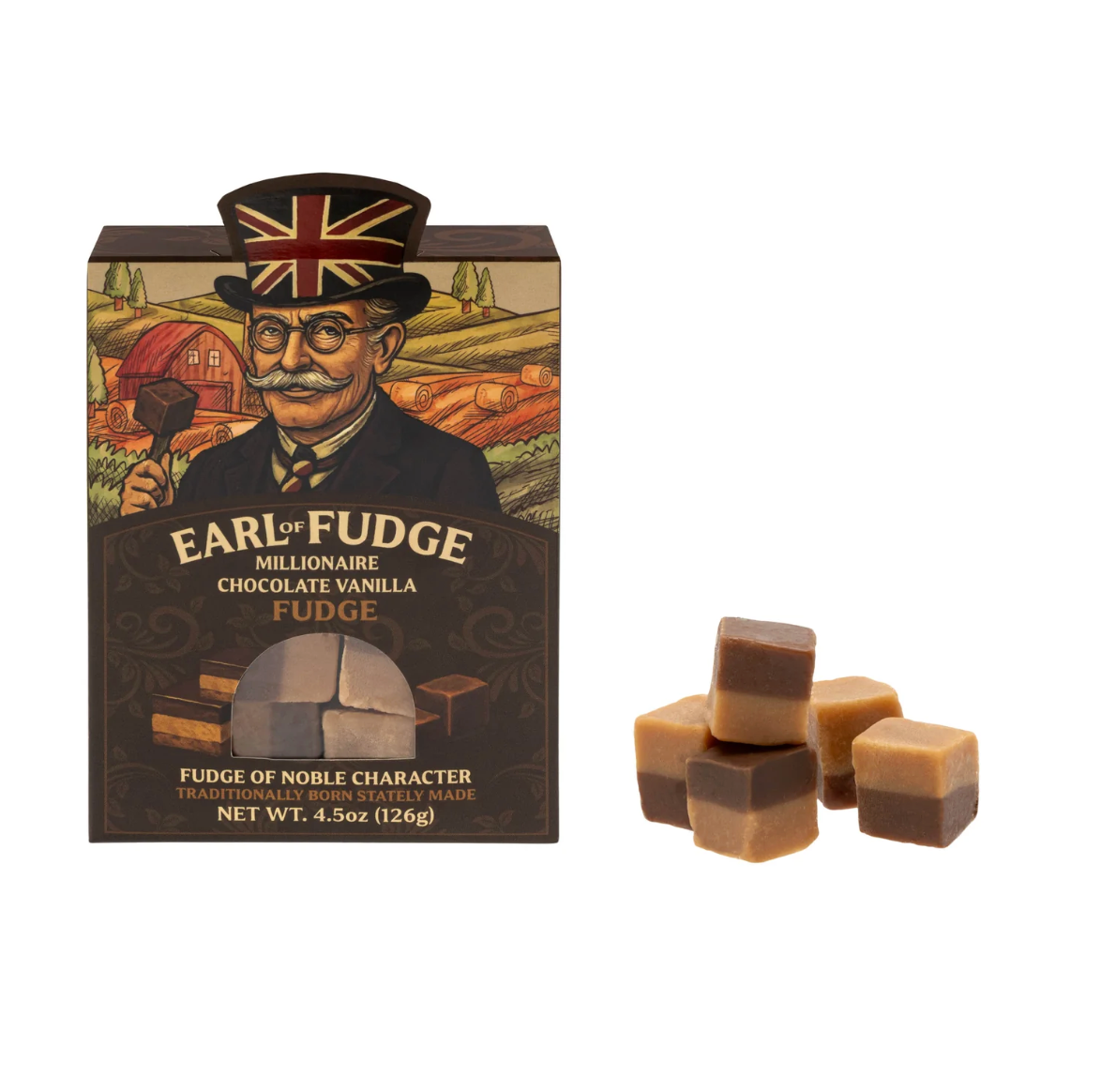 Earl of Fudge - Millionaire Chocolate Vanilla