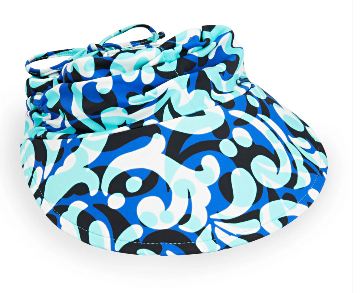 Aqua Visor in Palazzo Cobalt