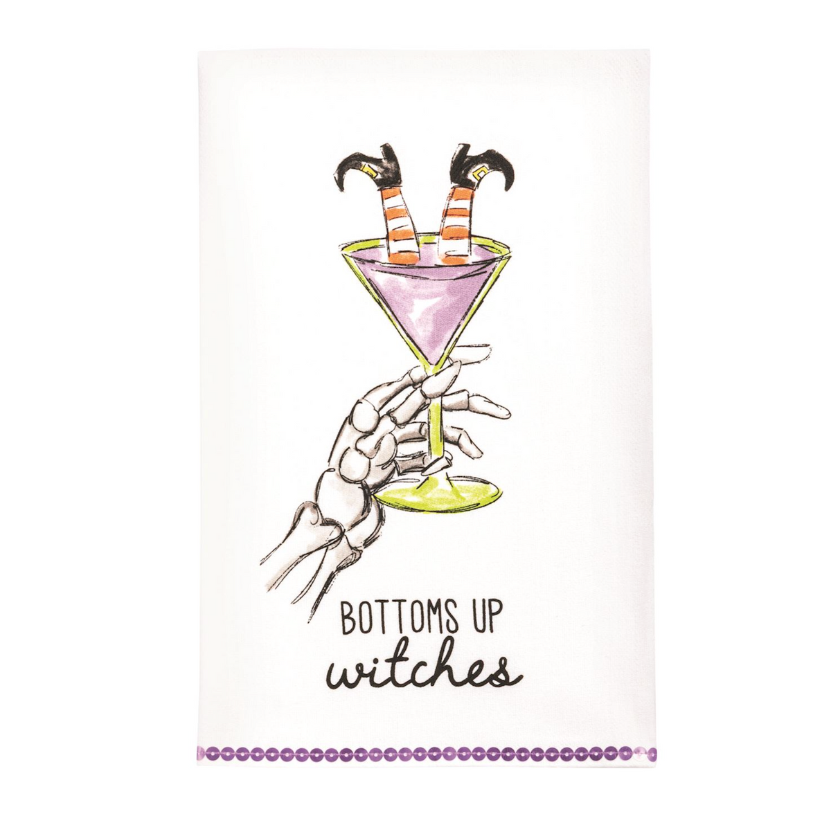 Bottoms Up Cocktail Towel