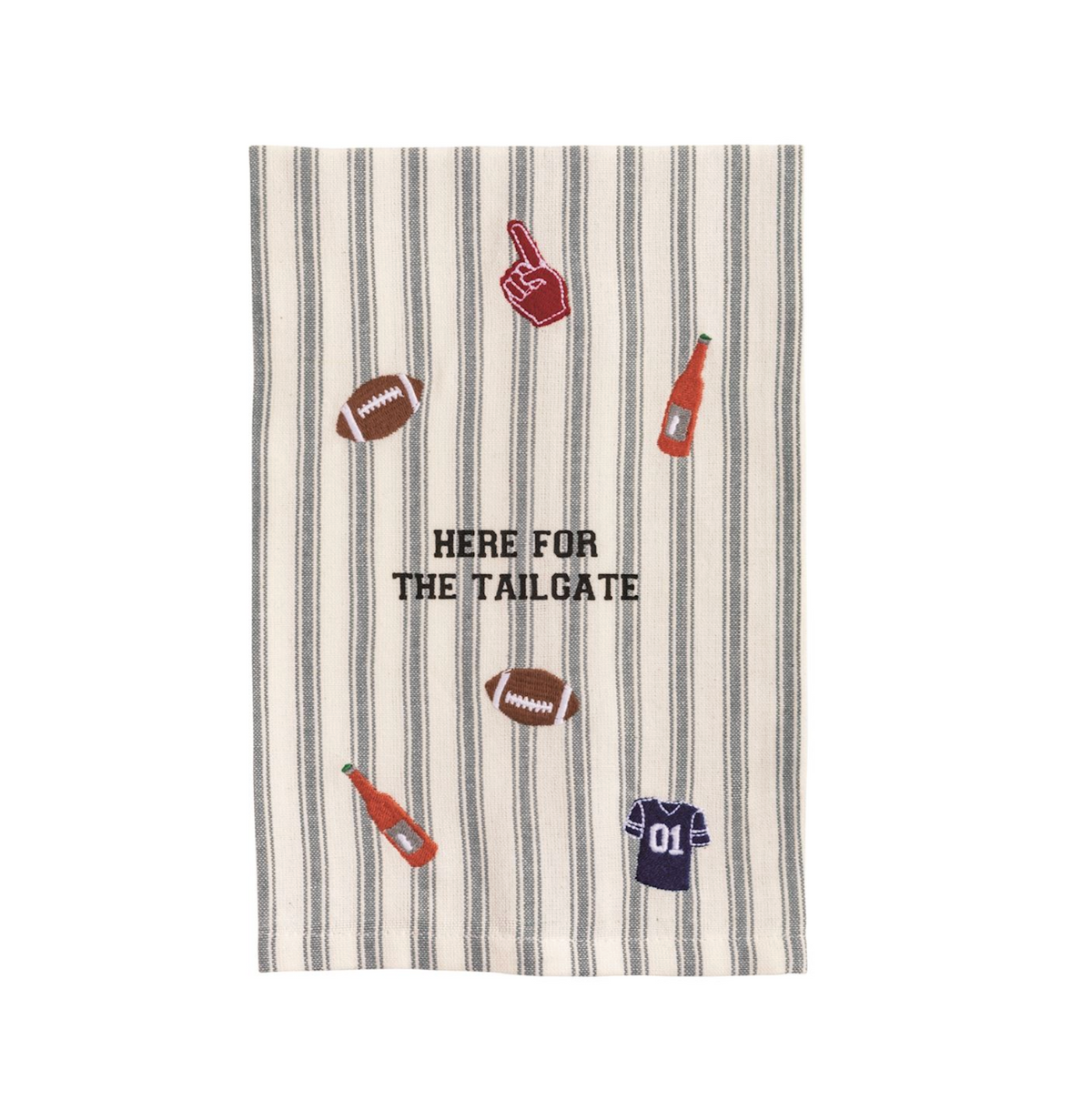 Here For The Tailgate Icon Towel