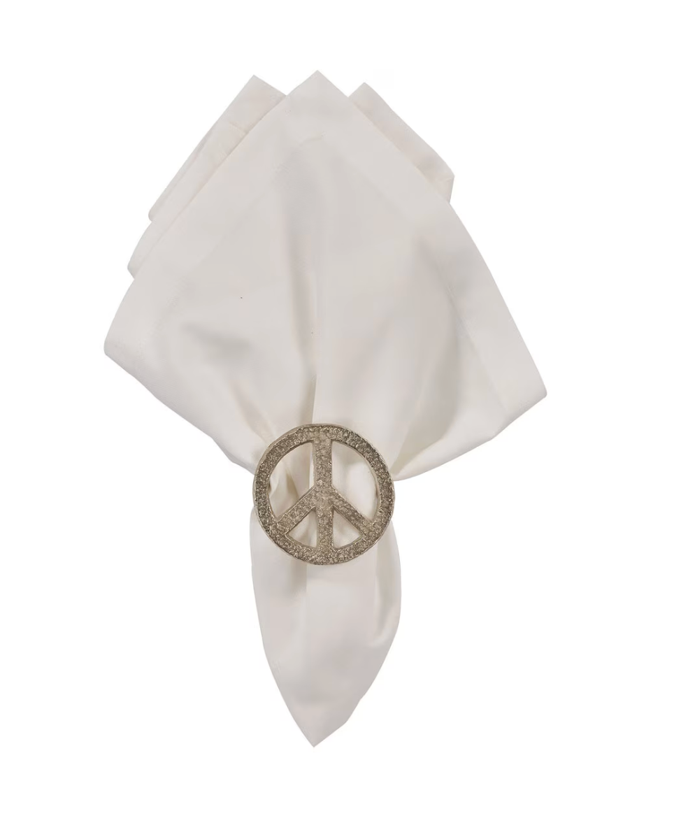 PEACE NAPKIN RING