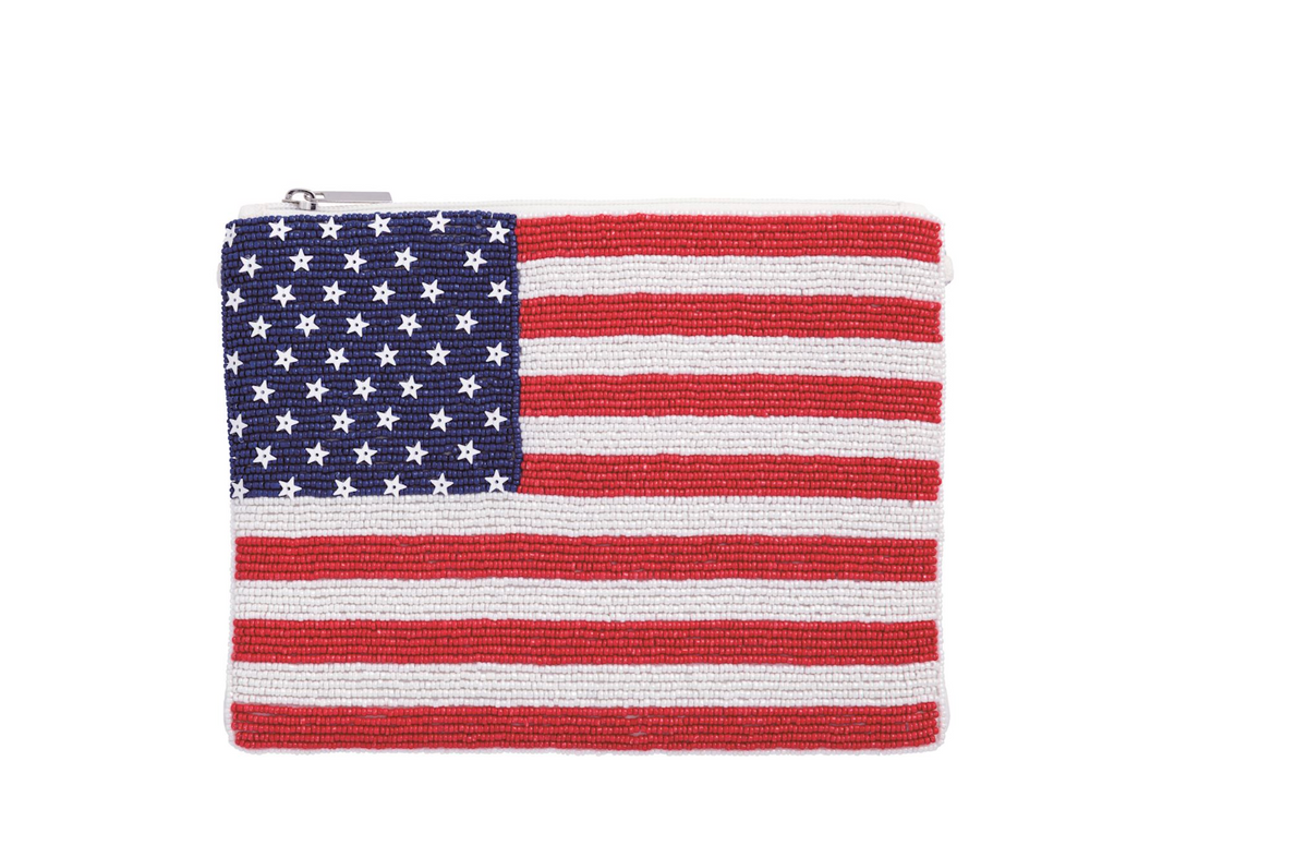 American Beaded Cluch
