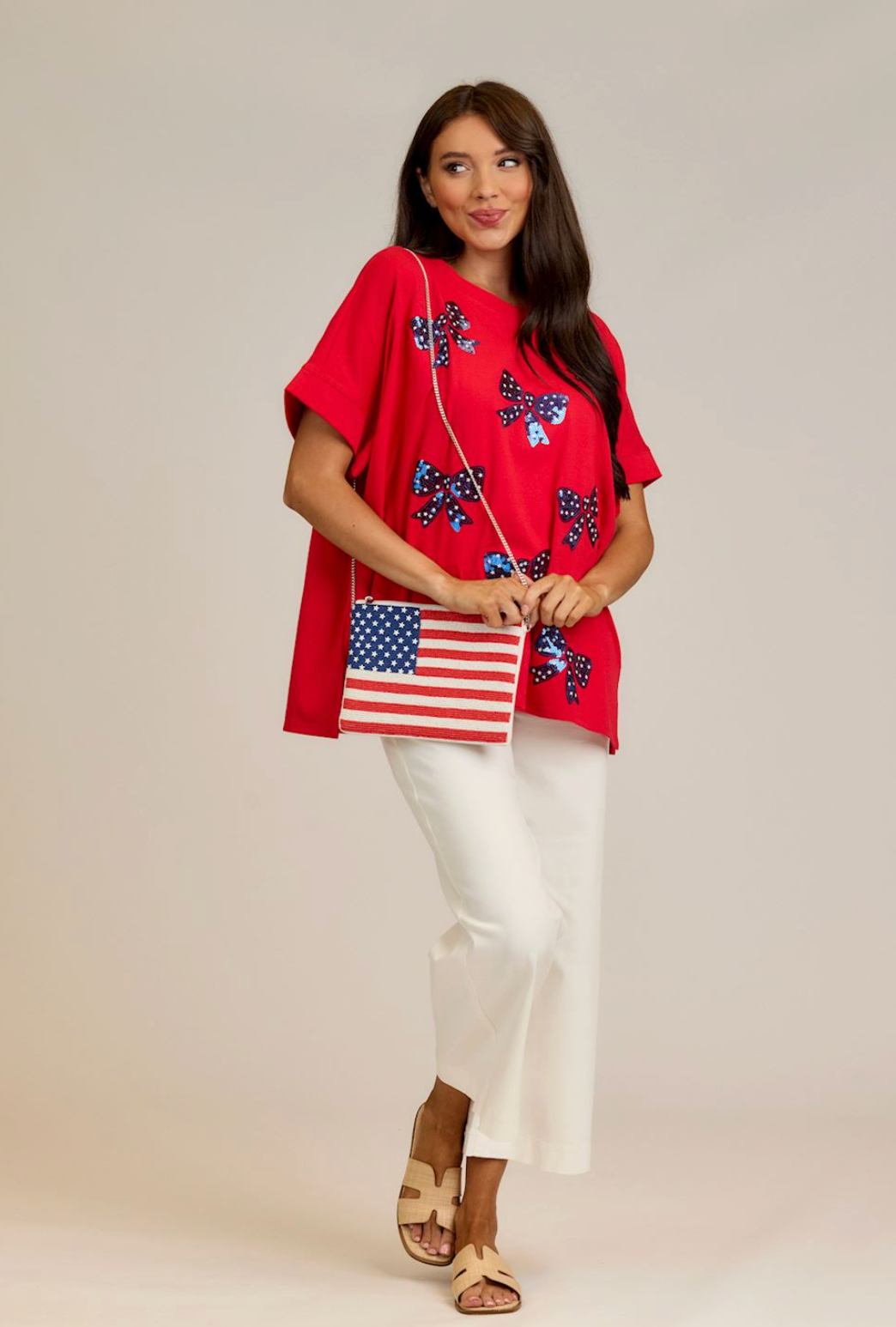 American Beaded Cluch