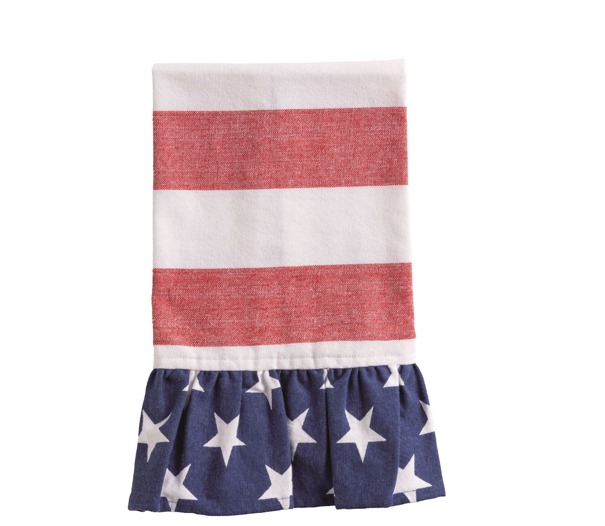 Red Stripe Americana Towel