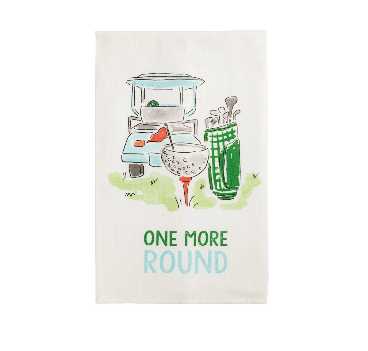 One More Round Golf Towel