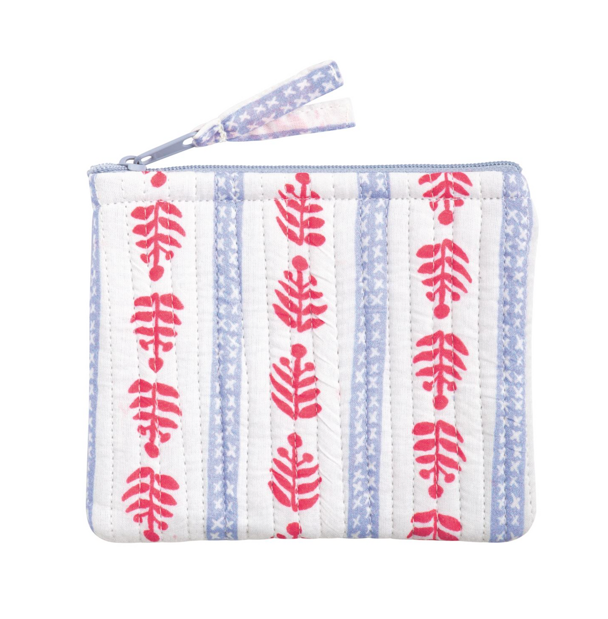 White Americana Small Block Print Case