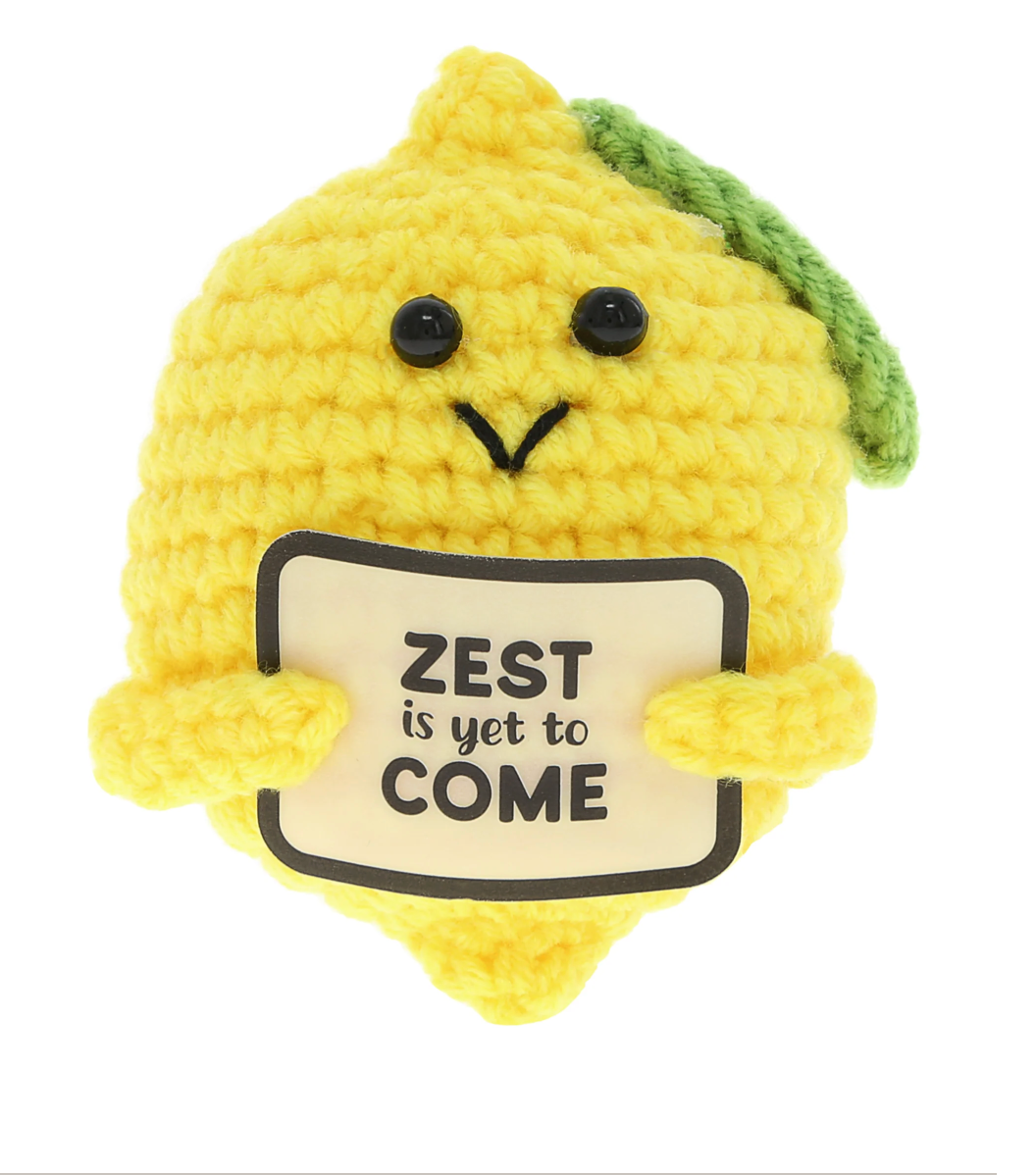 Lemon Crocheted Mini Collectable