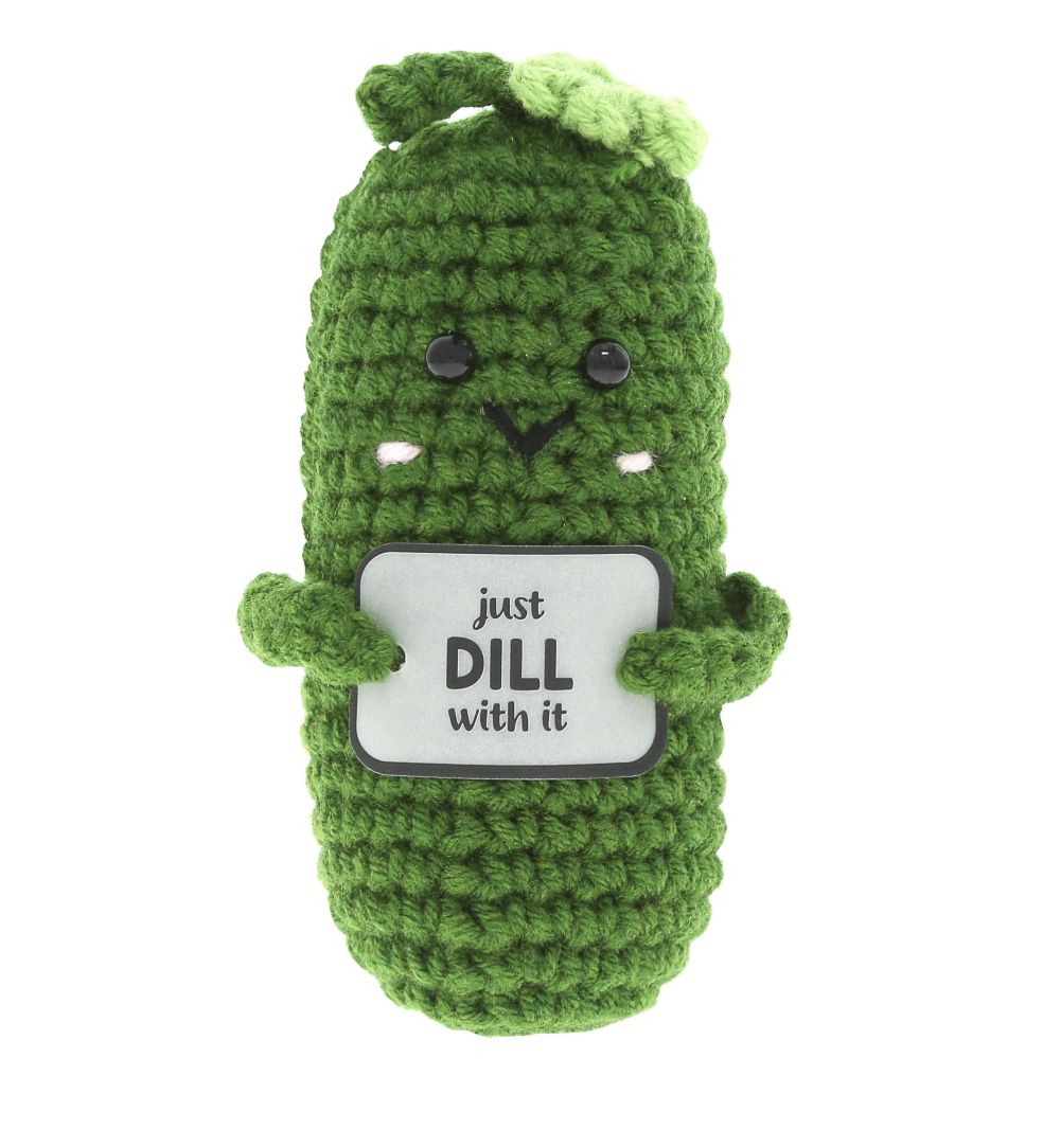 Pickle Crocheted Mini Collectable