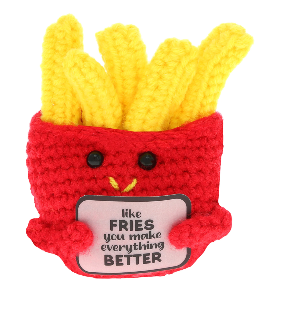 French Fry Crocheted Mini Collectable