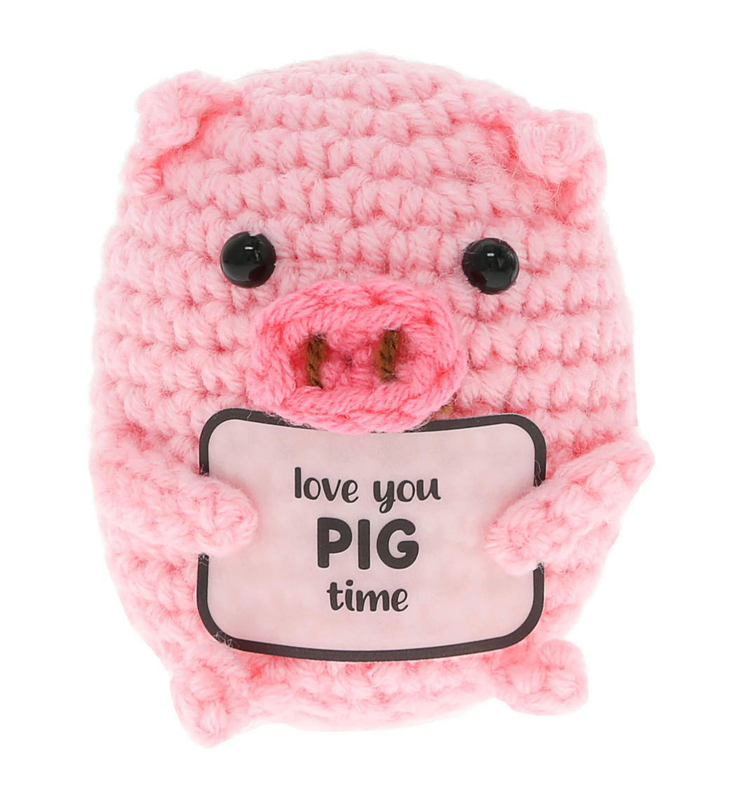 Pig Crocheted Mini Collectable