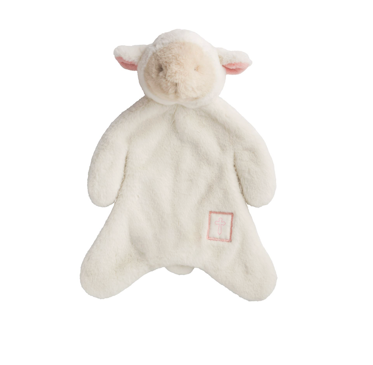 Pink Little Lamb Plush Woobie