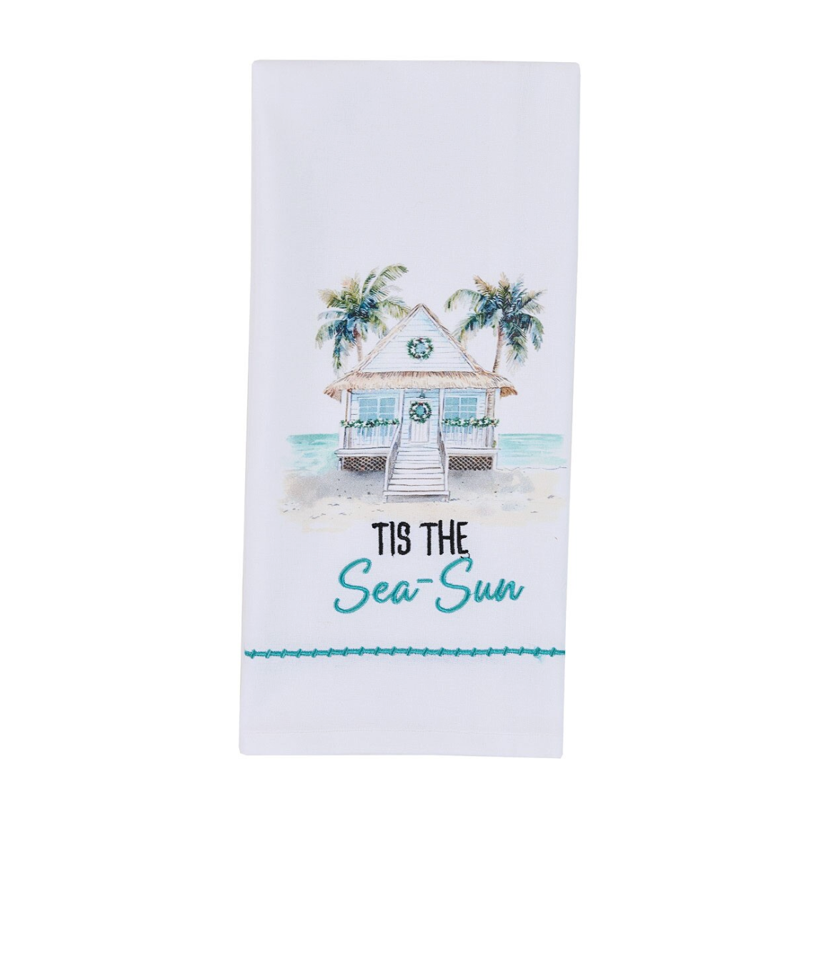 TIS THE SEA-SUN DISHTOWEL