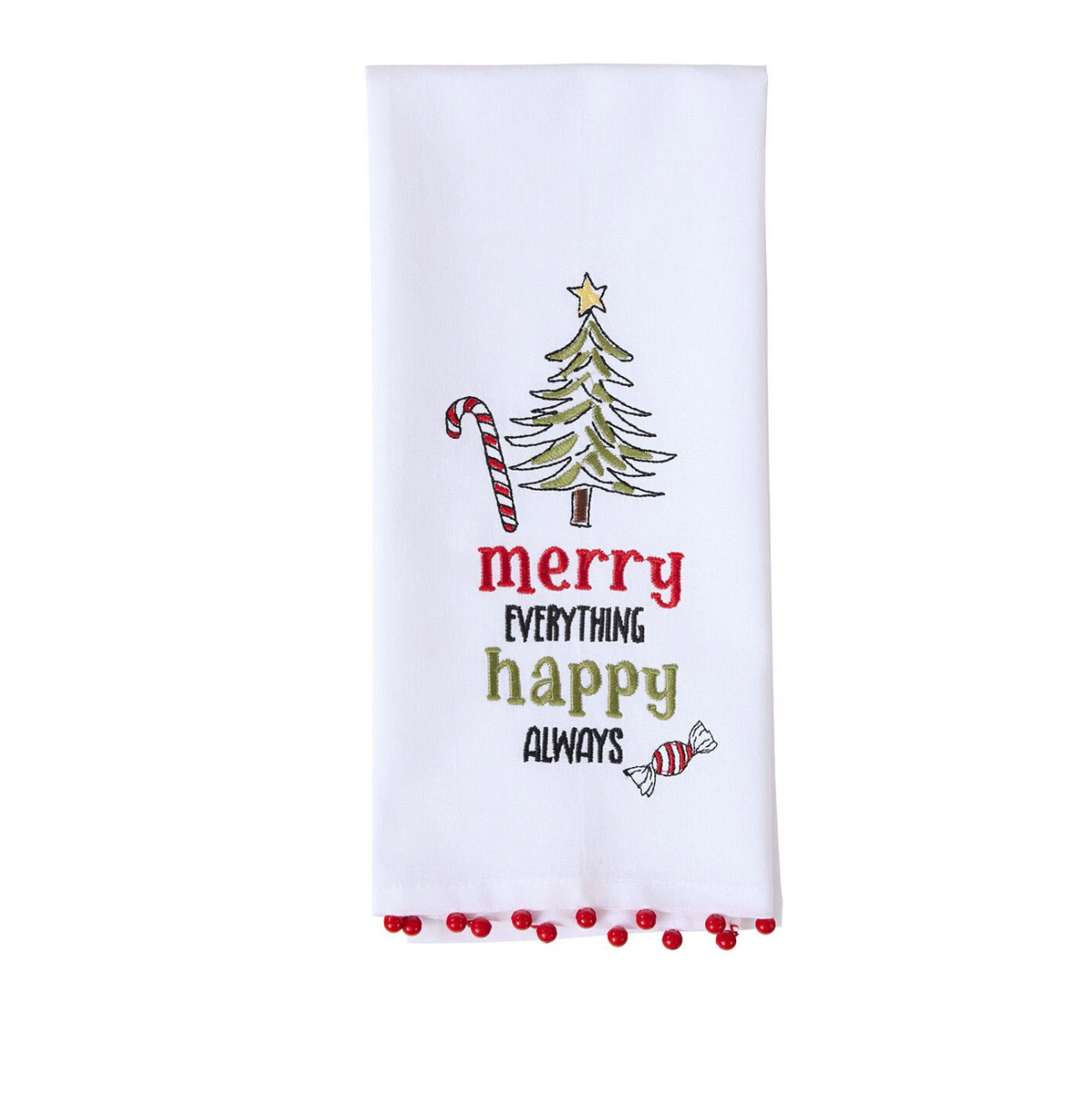 MERRY EVERYTHING DECORATIVE DISHTOWEL