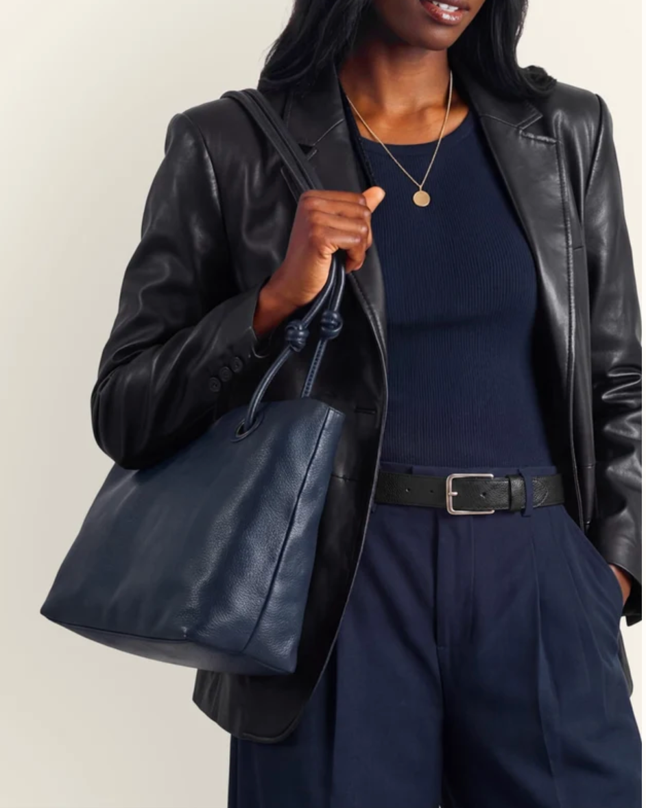 Softie Tote - Ink Navy