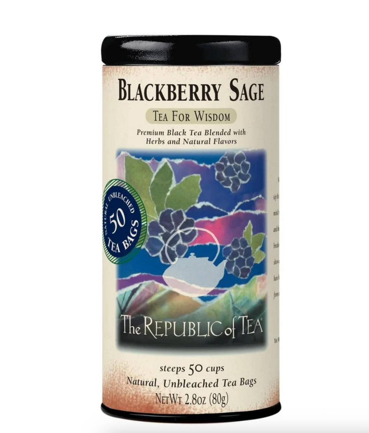 Blackberry Sage Black (50 Tea Bags)