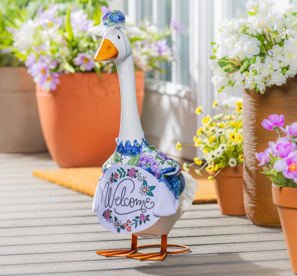 Giddy the Goose Outfit, Hydrangea Happiness