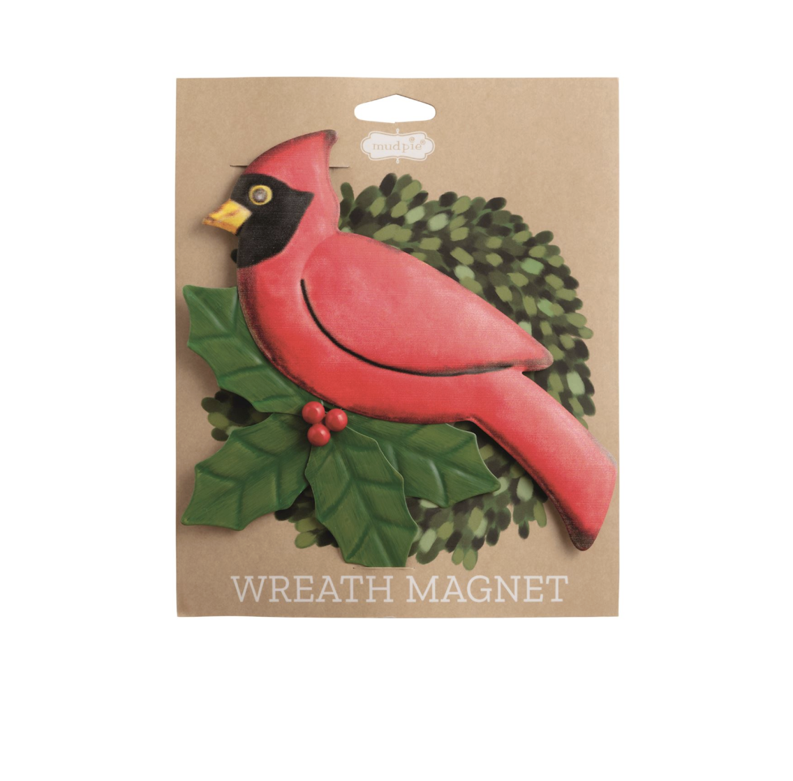 Holiday Wreath Magnet. Each Sold Separately.