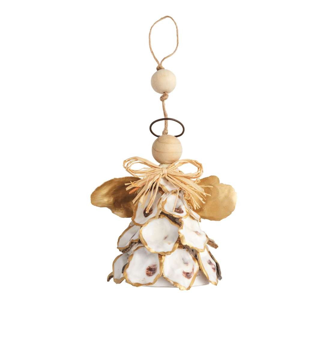 Angel Oyster Ornament