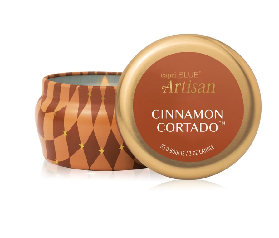 Cinnamon Cortado Winter Mini Tin Candle
