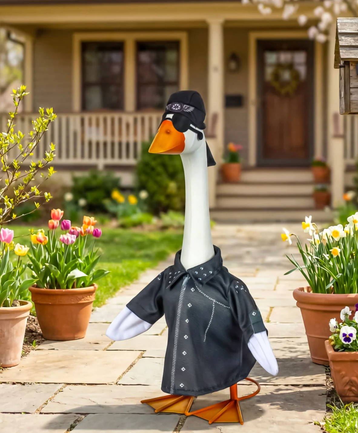 Giddy the Goose Outfit, Biker