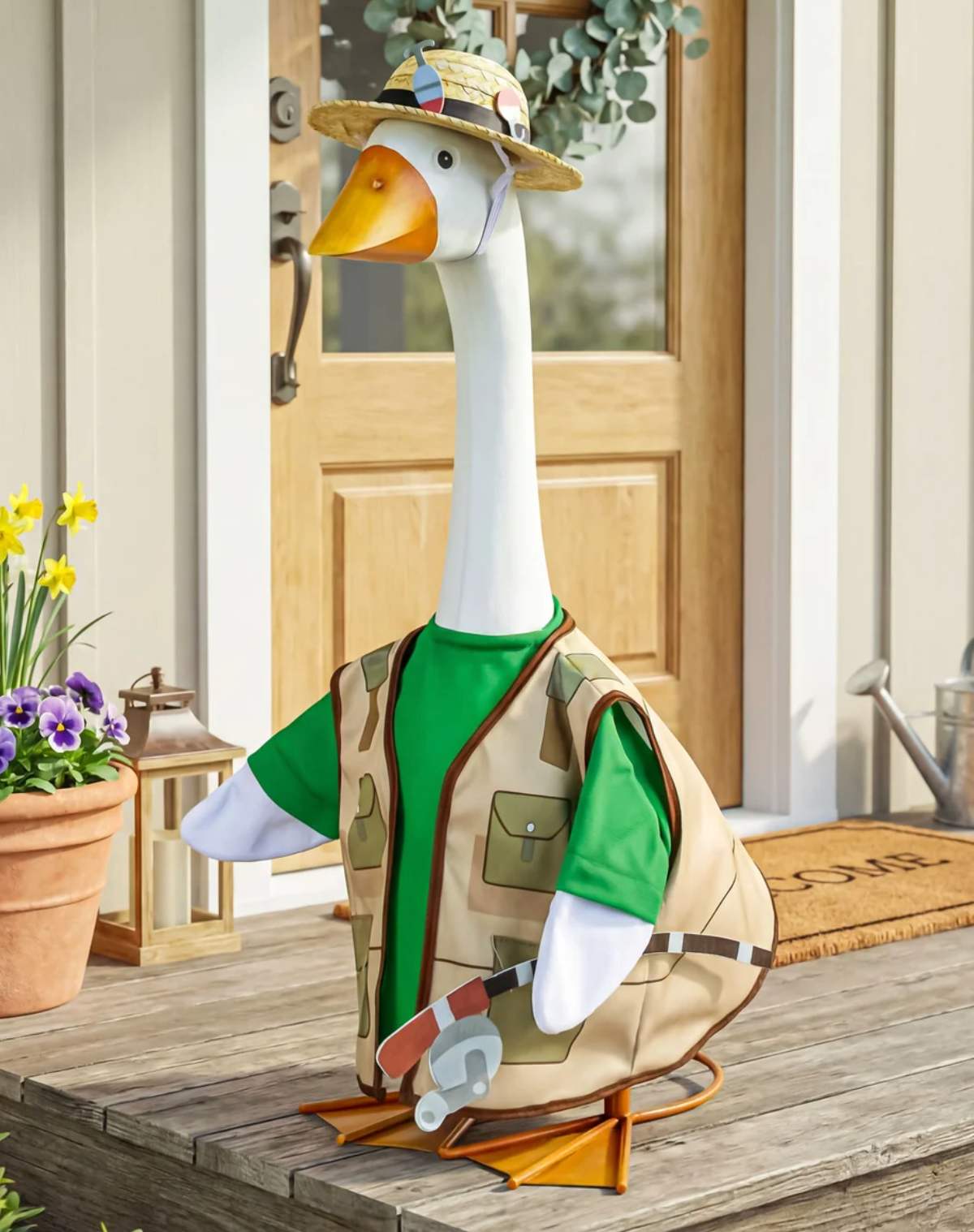 Giddy the Goose Outfit, Go Fishing