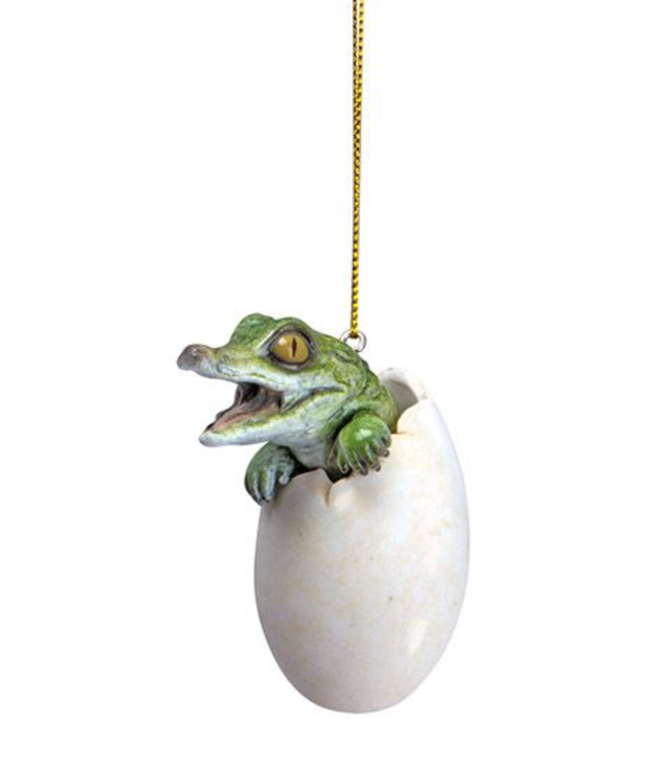 Gator Hatching Ornament