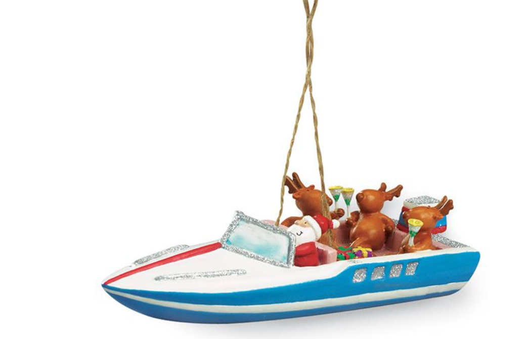 SS Party Boat Ornament