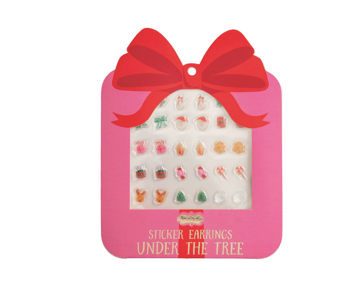 Present Stick-On Earring Set