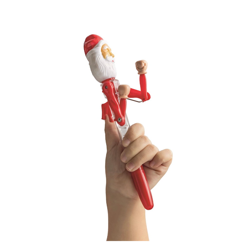 Santa Light-Up Punching Pen