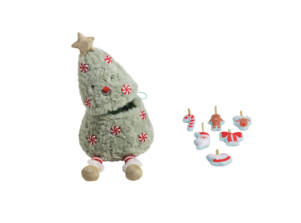 Christmas Tree Plush Set