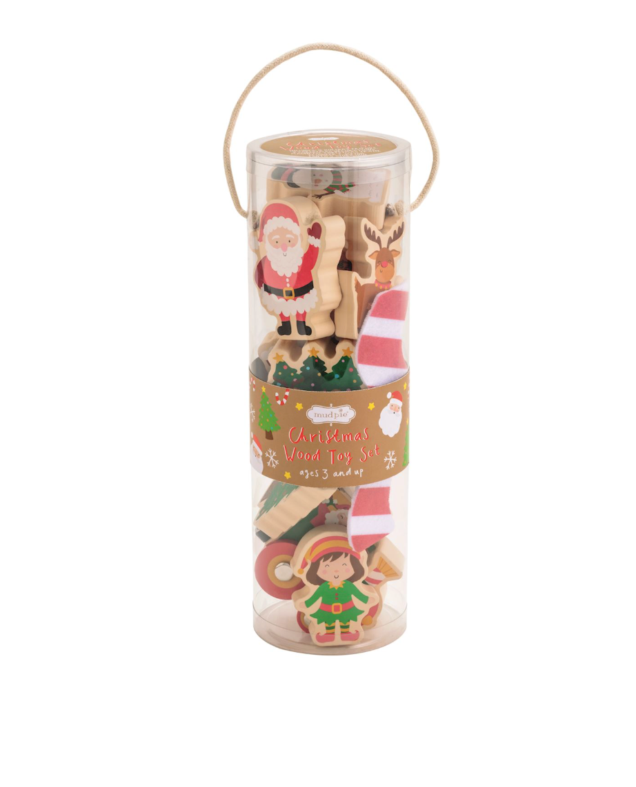 North Pole Wood Toy Set