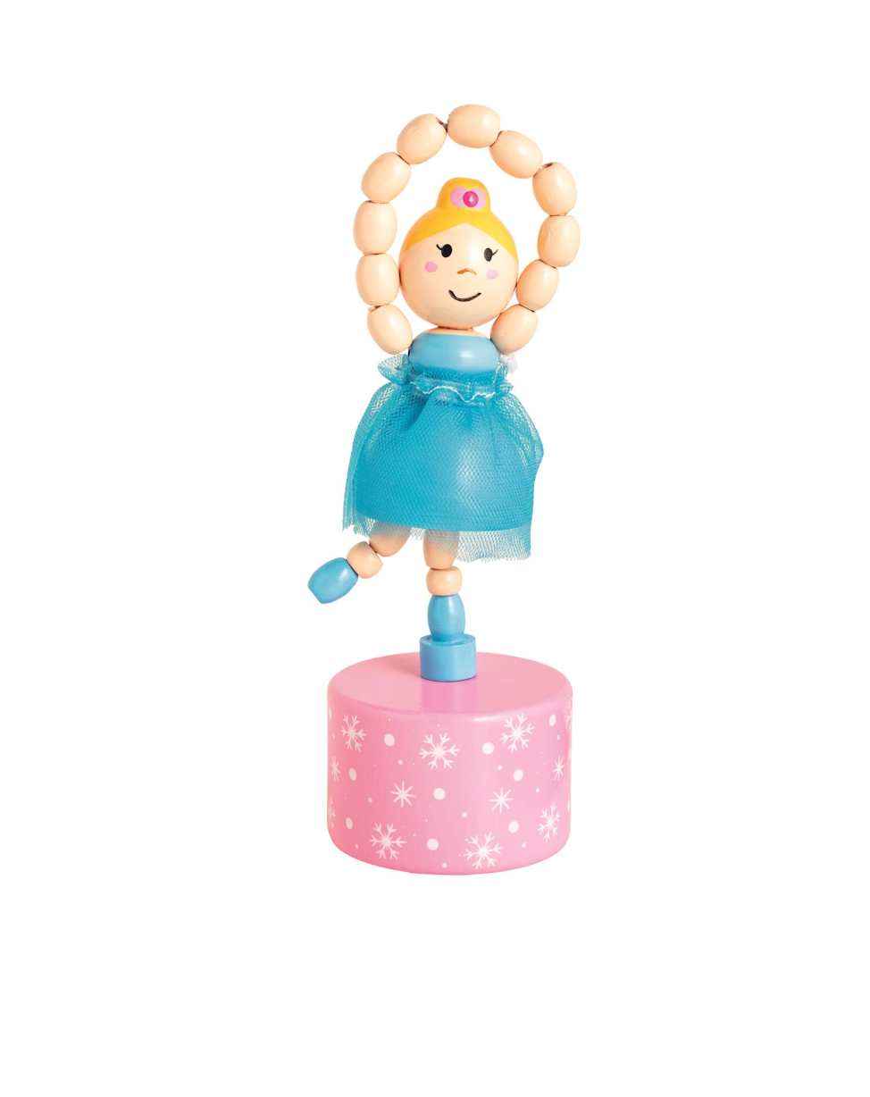 Blue Ballerina Collapsing Toy