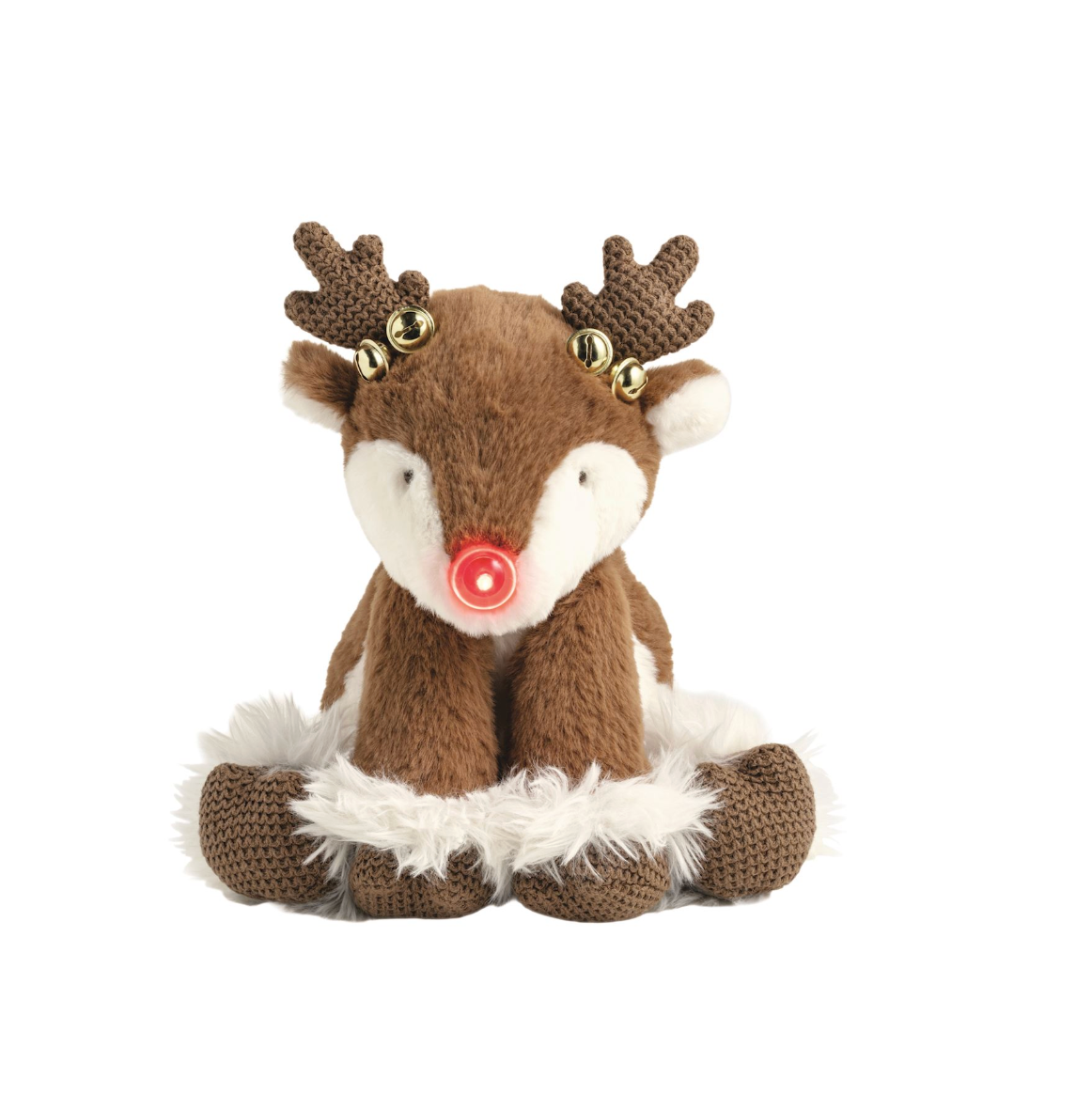 Jingle Reindeer Light-Up Plush Pal