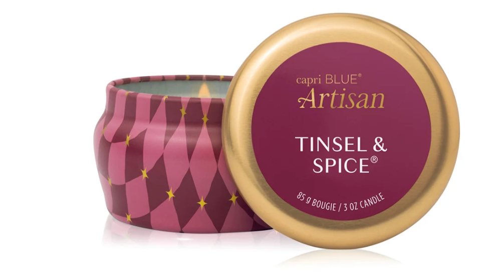 Tinsel & Spice Winter Mini Tin Candle
