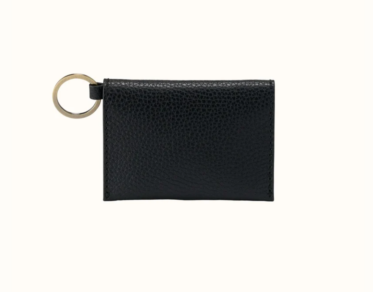 Vida Card Case - Black + Biscuit