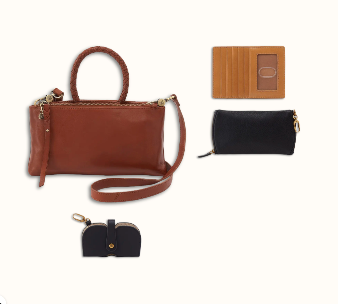 Sable Crossbody - Kindling Brown