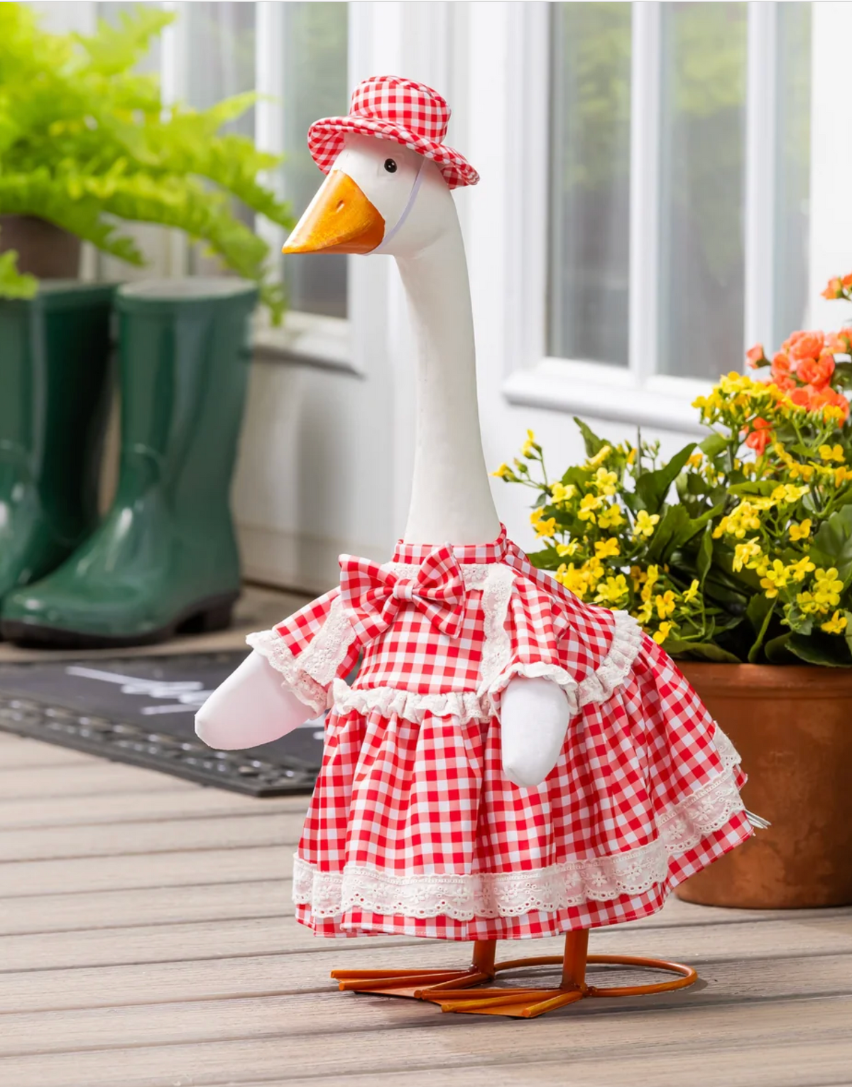 Giddy the Goose Outfit, Plaid Dress