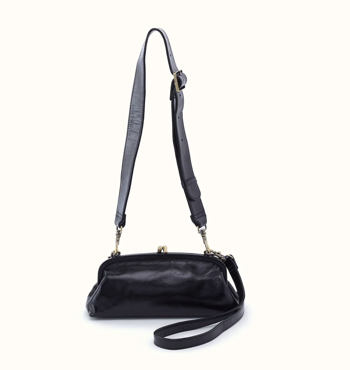 Alba Frame Small Shoulder - Black