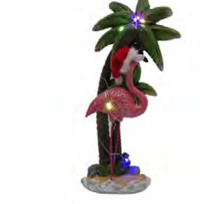 LED FLAMINGO & PALM