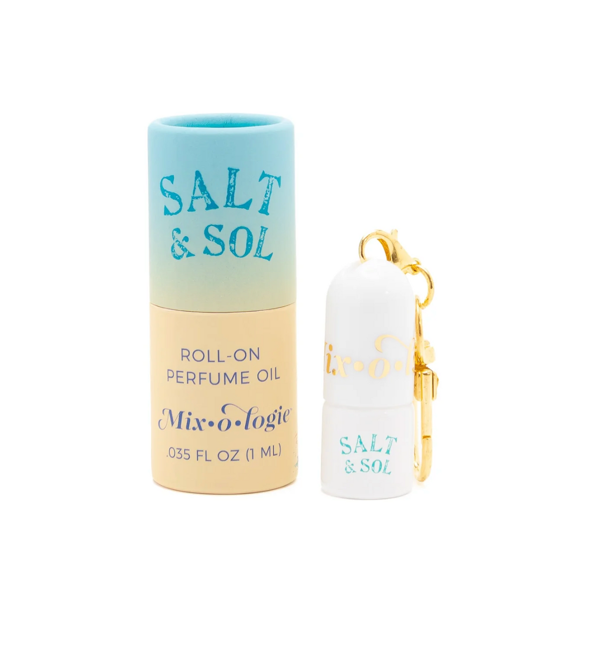 Salt & Sol | Mini Rollerball Keychain