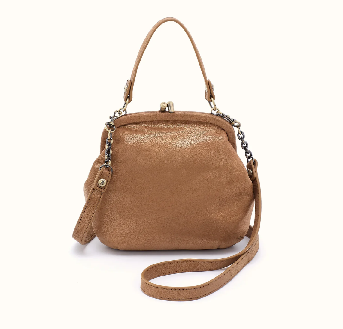 Alba Frame Crossbody - Honey Gold