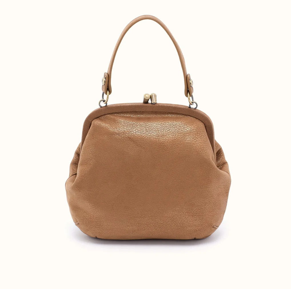 Alba Frame Crossbody - Honey Gold